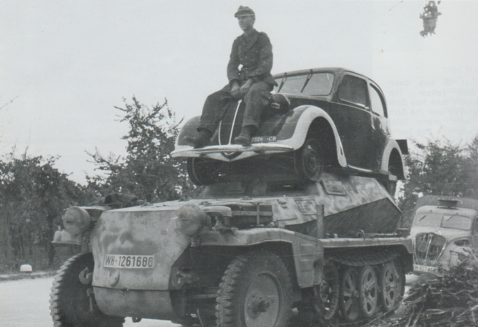 SdKfz 250 in Italy