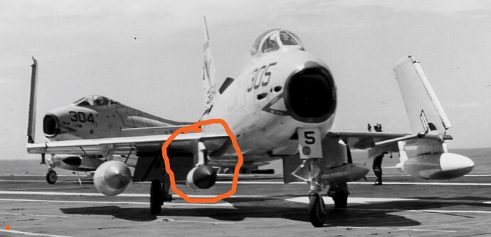 FJ-4B wf Bullpup and pod