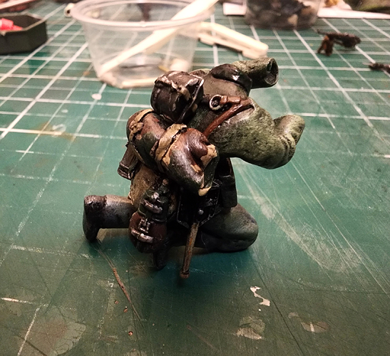 Gunner painted rear 1