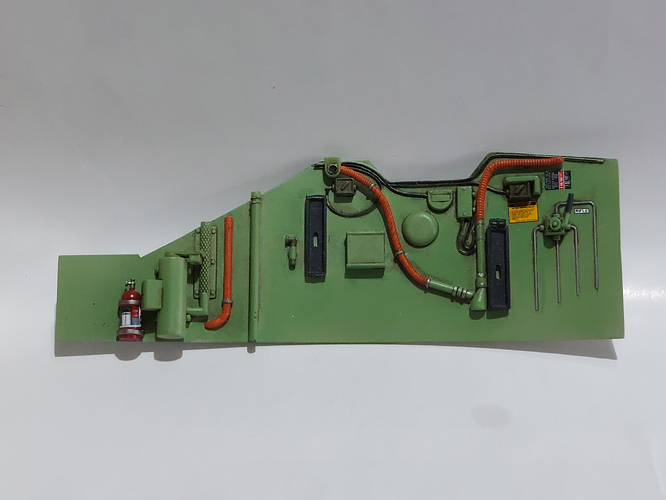 Driver and commander side hull