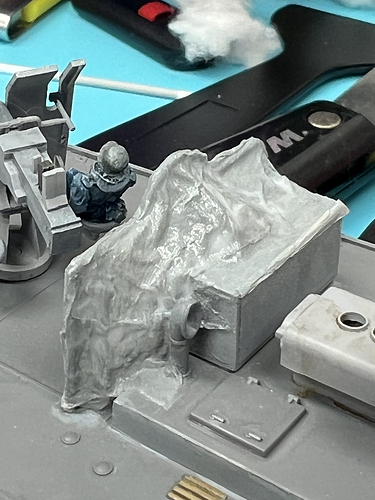 windbreak after gesso