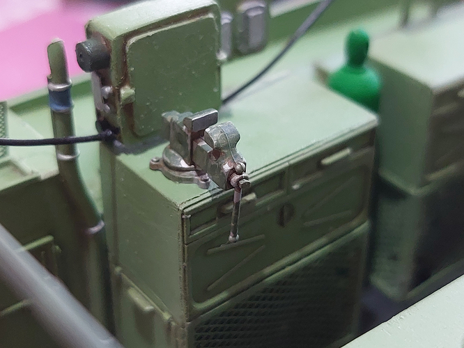 Weathered vice from Tamiya accessories