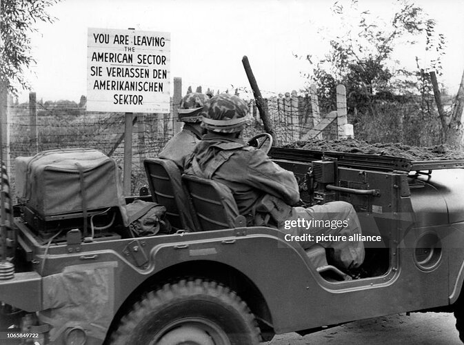 Berlin Brigade Jeep Covered Radio