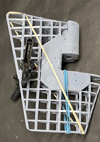 SG Rudder Epoxied