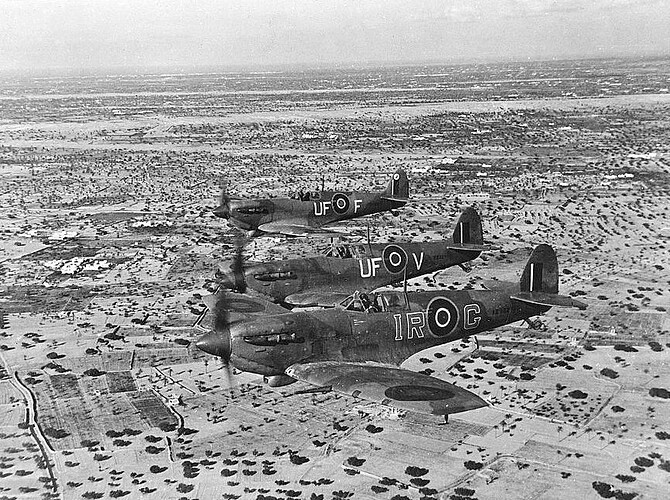 SpitfireVb_601Sqn_Djerba1943
