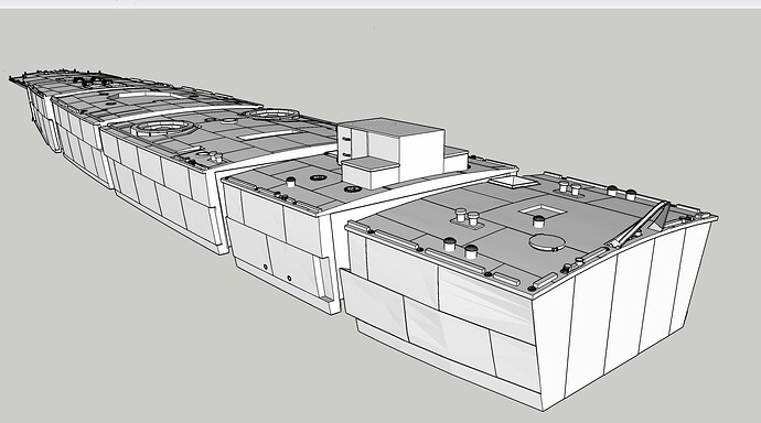 LCI(s)Fairmile H landing craft (1-48) Hull all parts done 22-03-2025 III