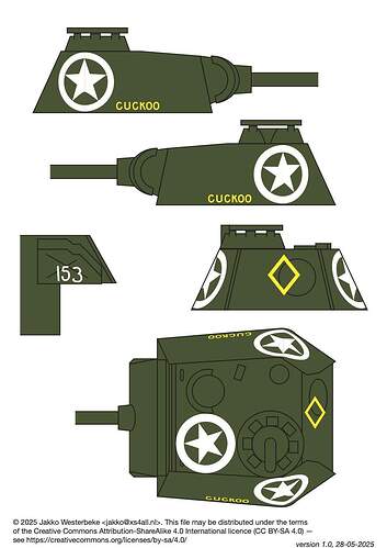 Panther “Cuckoo” markings 1.0 2