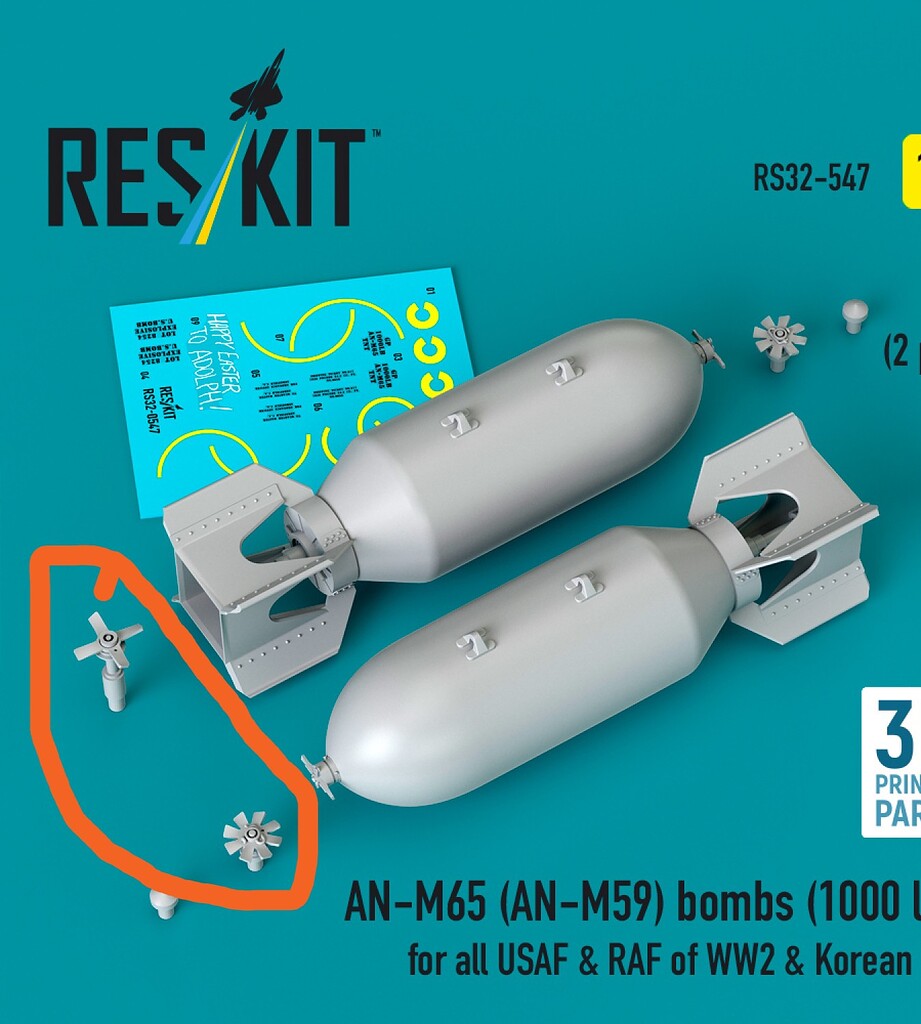 reskit rs480085 rafael python 5 missile (4 pcs)... 1/48 Reskit fuses - Looking to Trade - KitMaker Network