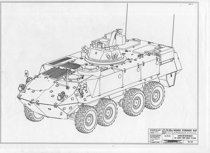 Radschüzenpanzer 93 001