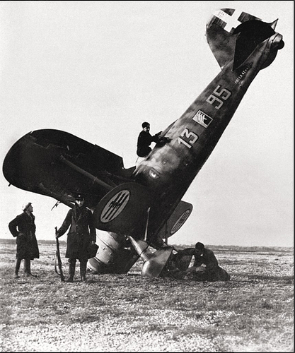 crashed falco