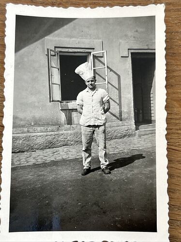 Foto Front Wk2 Wehrmacht Bäcker