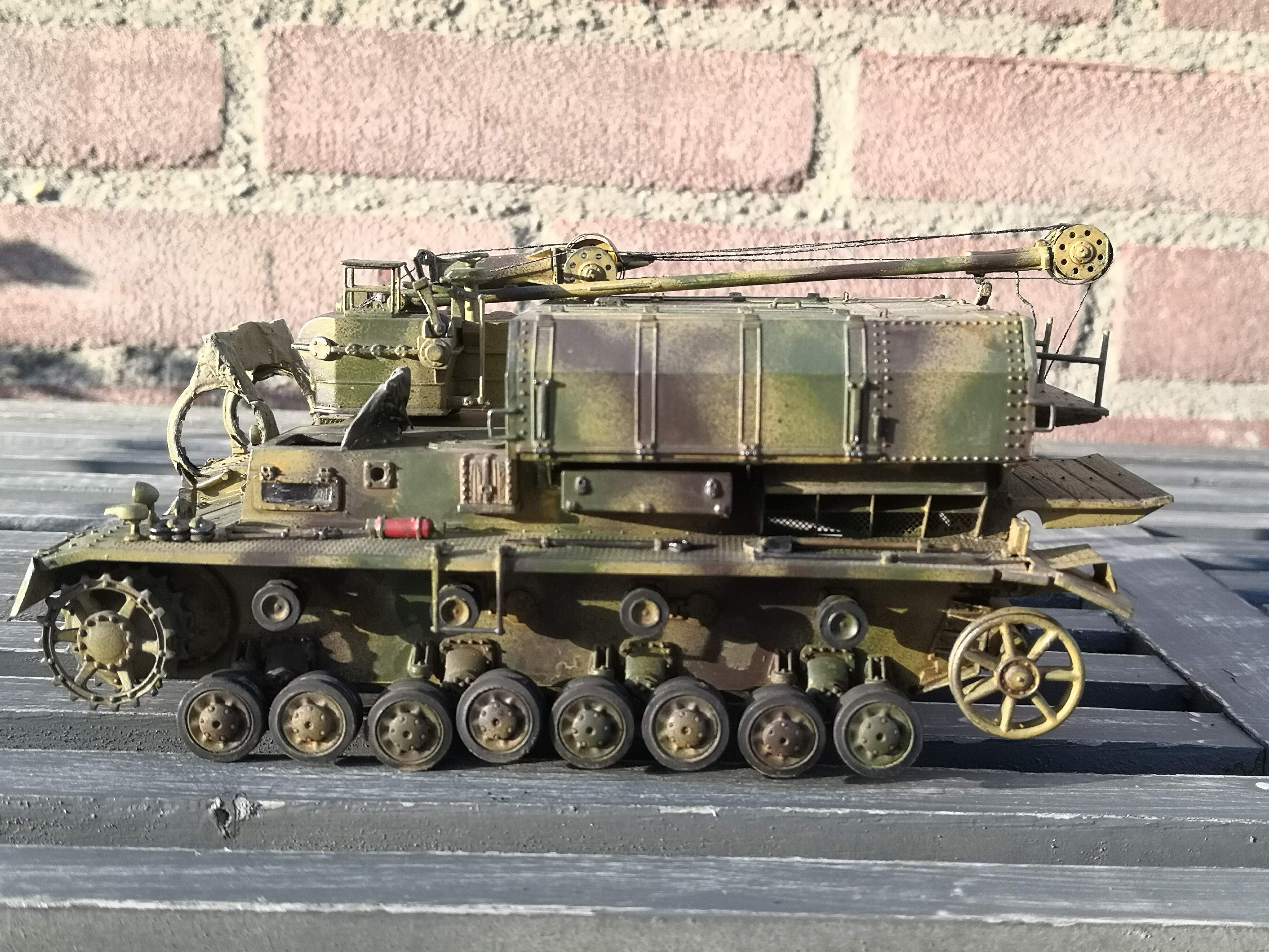Large Mörser Karl dio. “Ziu Vor” Completed 50 by golikell Dioramas