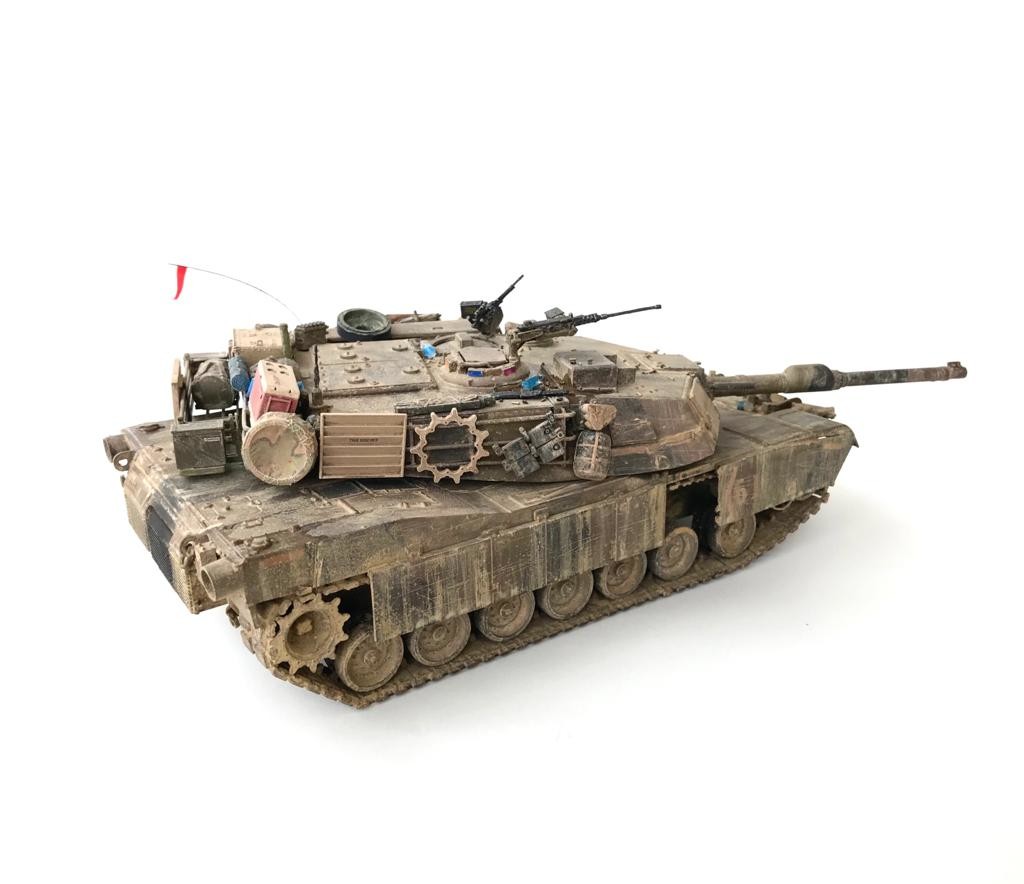Archer 1/35 M1A1 Abrams Tank Markings TF 1-64 3ID OIF Iraq 3 tanks AR35192