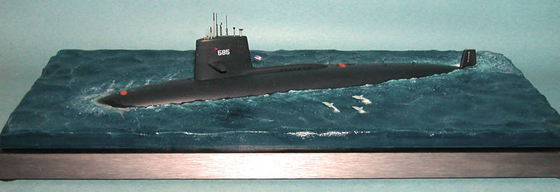 1/230 Skipjack class SSN submarine propeller Aurora Revell 