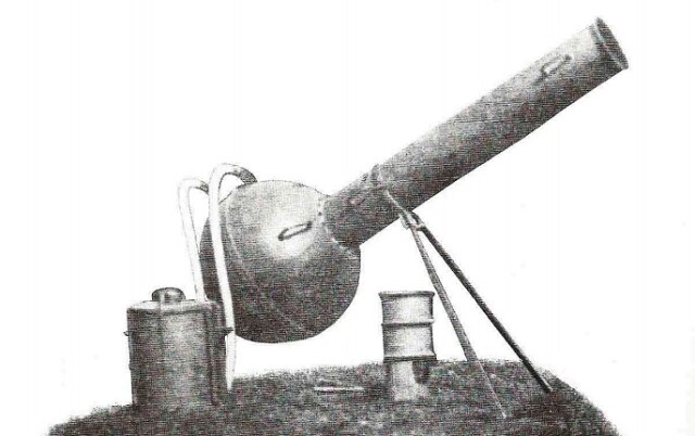 The World's Largest Potato Gun Bombarda Maggiora WWI