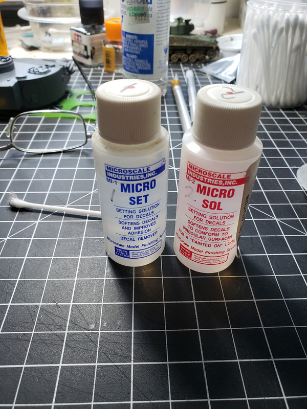 Problem with using Micro Sol and Pledge as top coat - General Painting -  KitMaker Network