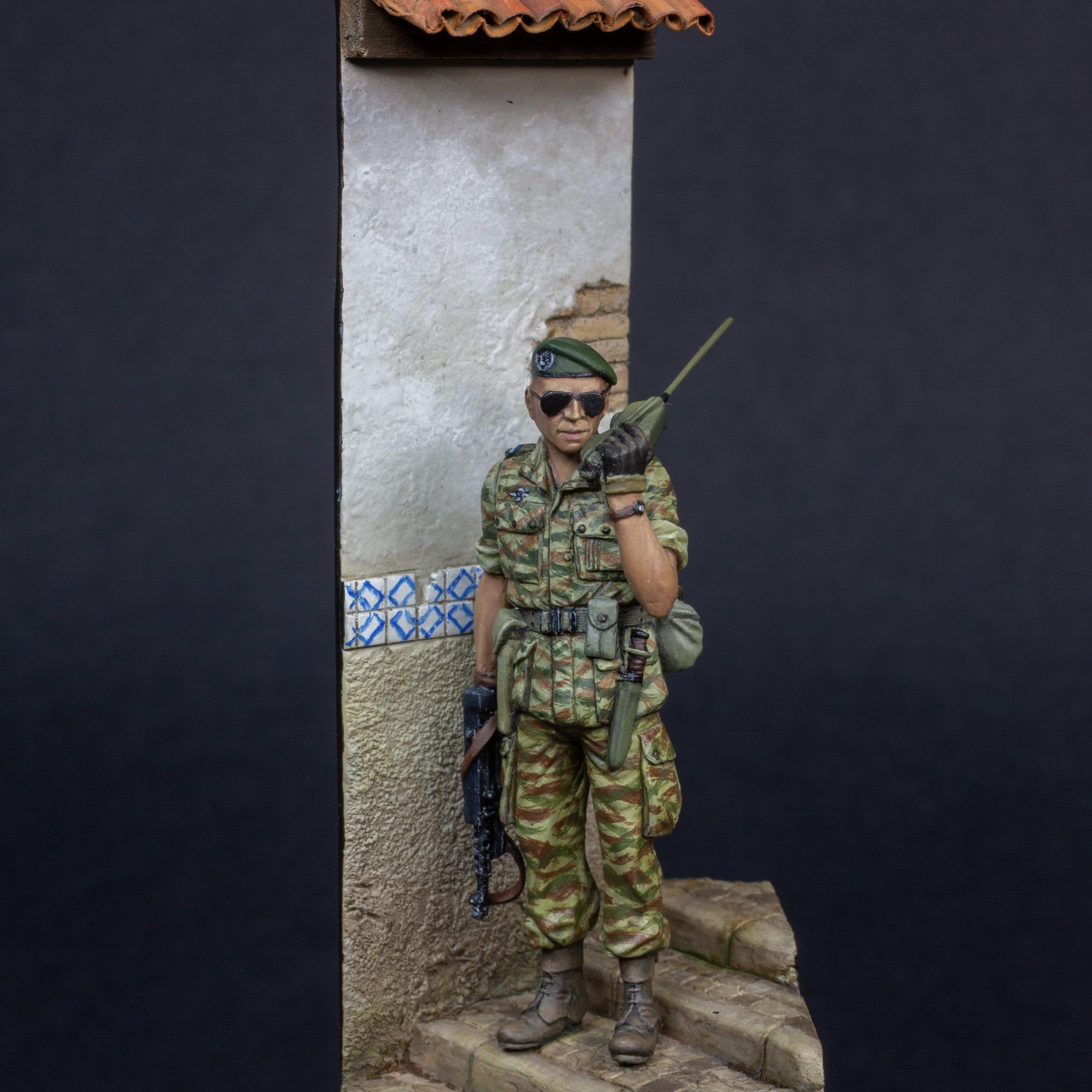 Troop54 French Foreign Legion Officer FFL Algeria 54mm Unpainted kit 