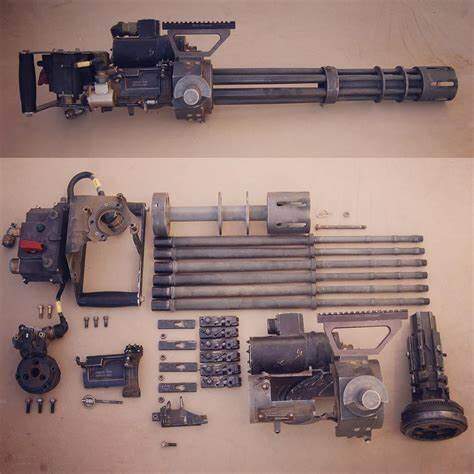 the RPF on X: Terminator 2 1:1 M134 Aircraft Machine Gun from