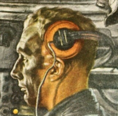 W.Willrich depicted on a postcard in a Pz38