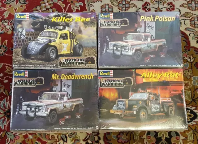 Revell-Black-Top-Warriors-Collection-125-Scale-Models