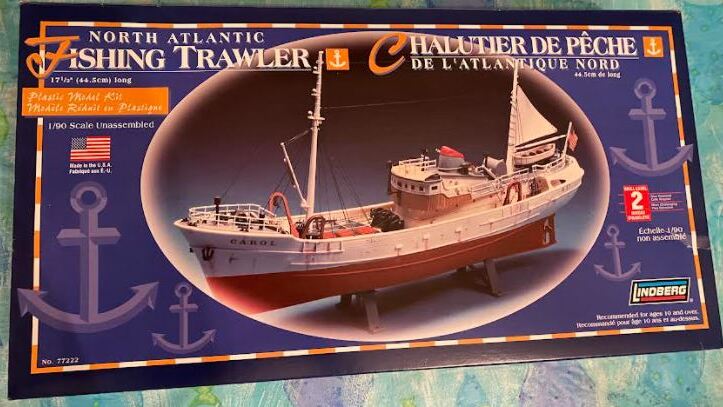 Lindberg North Atlantic Fishing Trawler Model Kit #77222