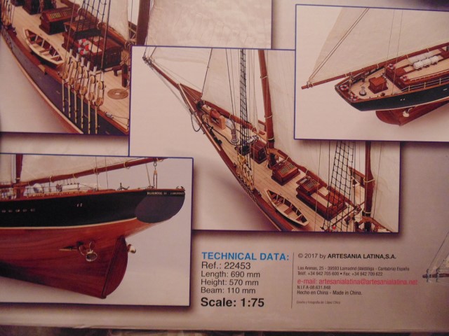 BLUENOSE II in 1/72 by Artesania Latina - Sail - KitMaker Network