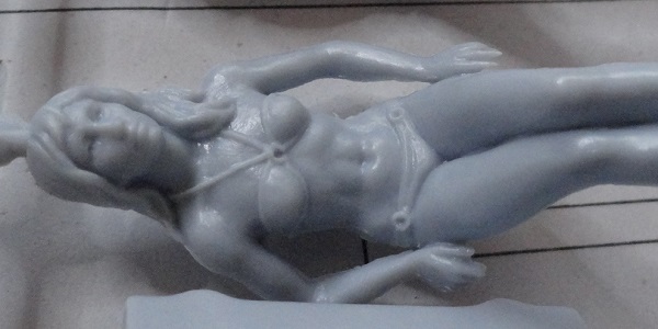 female figure close up