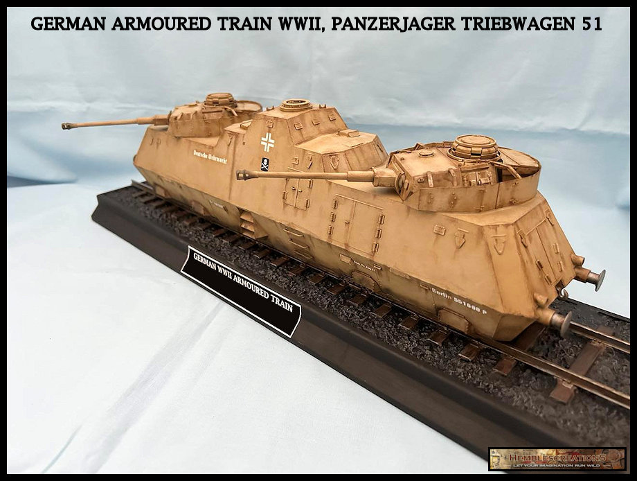 German Panzerjager Triebwagen 51 - 1:35 - WWII Axis German Panzerjager Triebwagen 51 - 1:35 - WWII Axis
