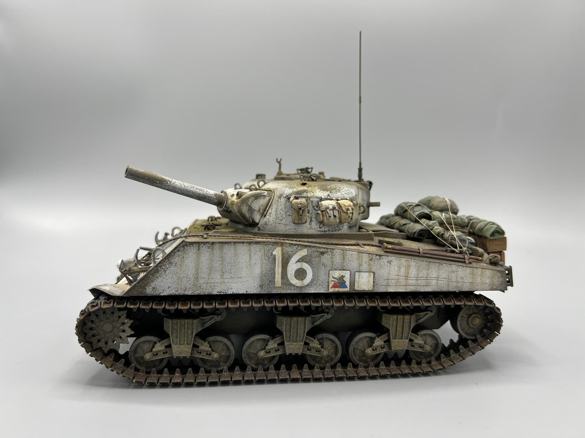 New project: Up armoured 1/16 I Love Kit M4A3E8 - WWII Allied - KitMaker  Network