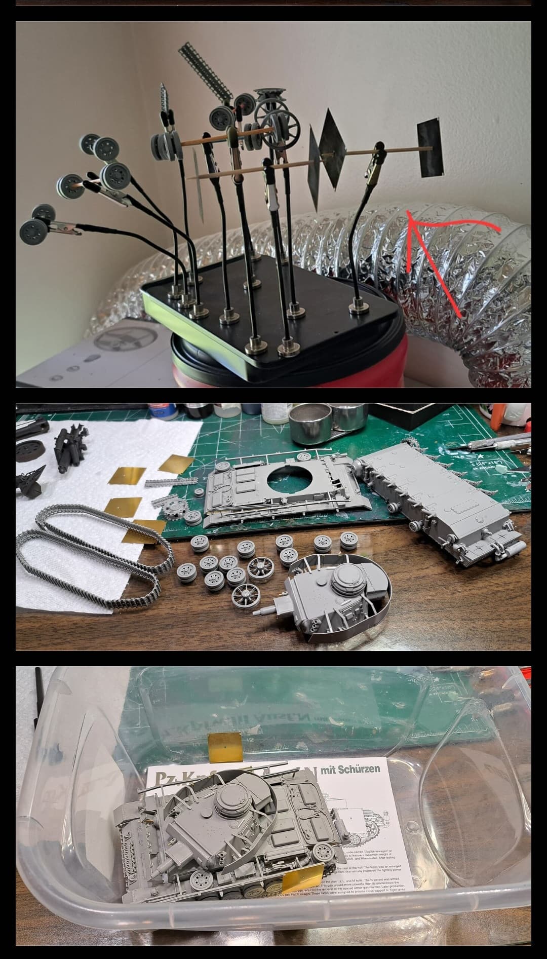 Painting after the build is complete - General Painting - KitMaker Network