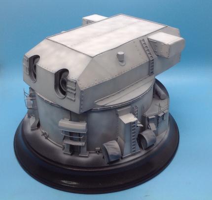 1/72 Yamato / Bismarck Main Turret Metal Gun Barrels + Wooden Deck + Shells For Takom – CY Model
