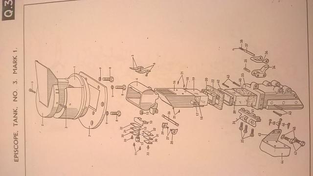 Drawing - Periscope No 3 Mk 1