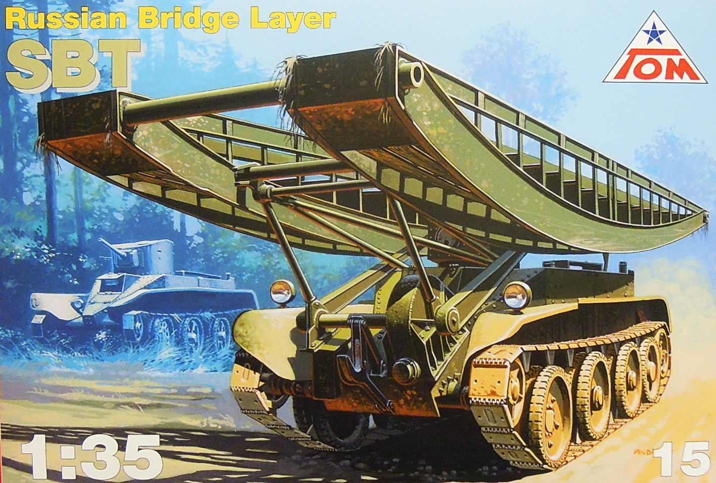 Soviet bridges Léger SBT, TOM,
