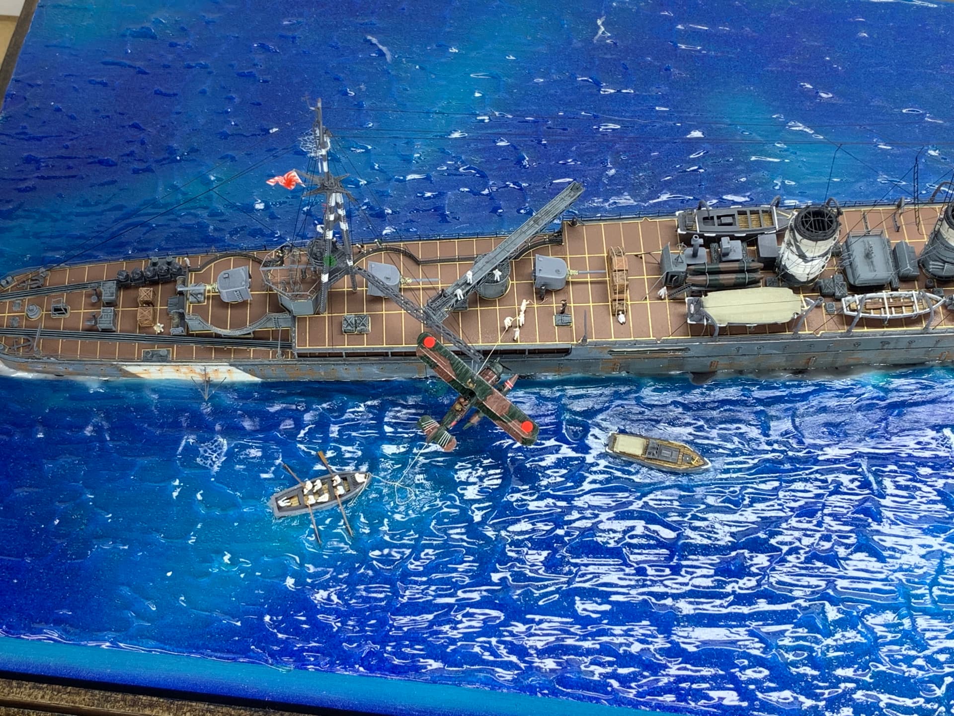 Aoshima 1/350 IJN Light Cruiser Tama (1942) - Page 9 - WWII - KitMaker  Network