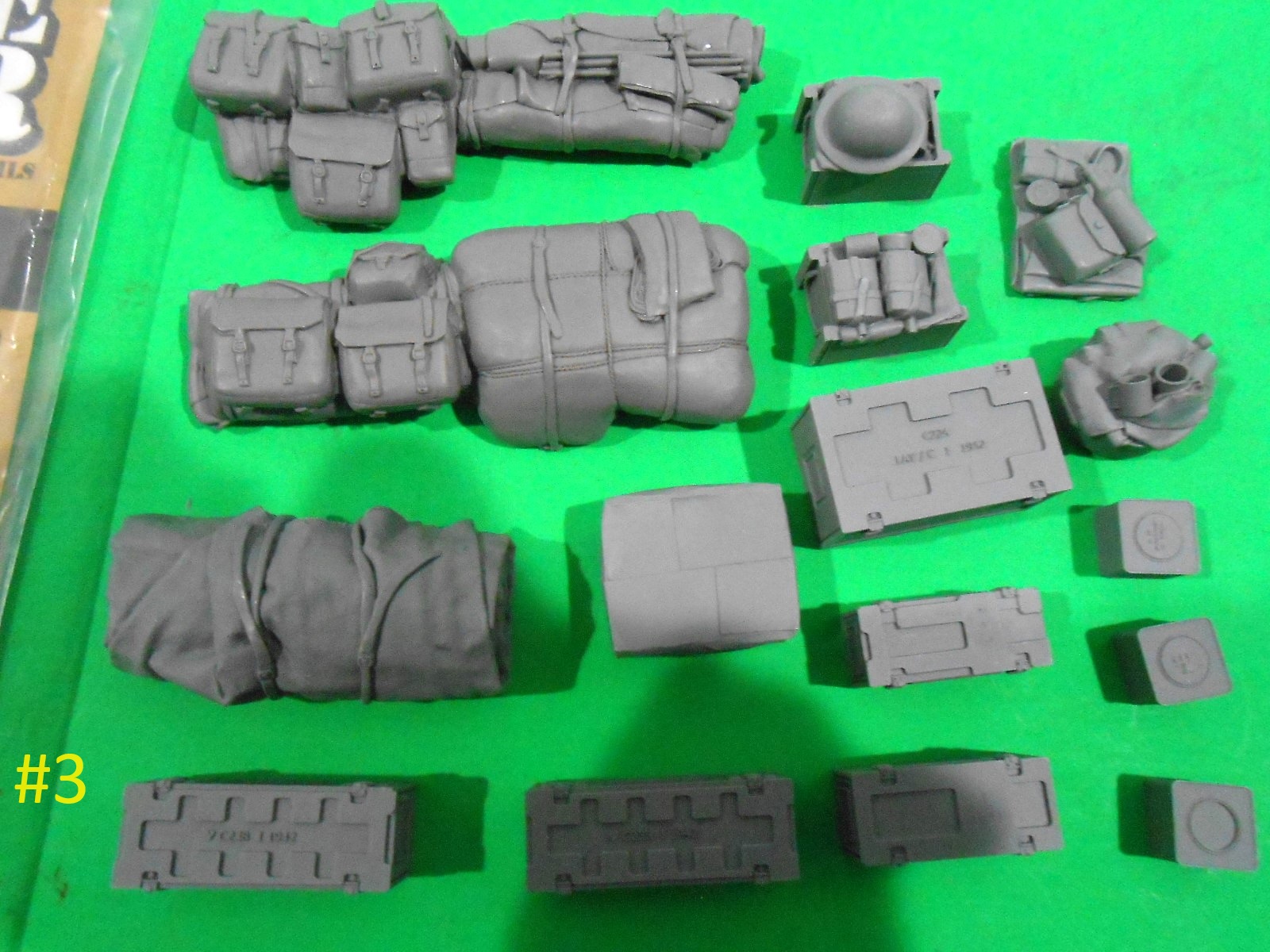 thumbnail image 2 of Value Gear 1/35 Scale Universal Stowage Series 2 Modern Set #24 – 25 Pieces Resin Model Kit 2 of 3