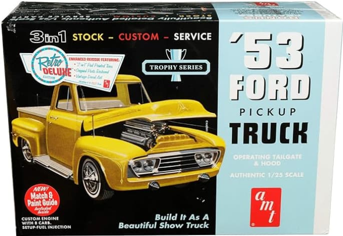 AMT 1953 Ford Pickup 1 25 Scale Model Kit