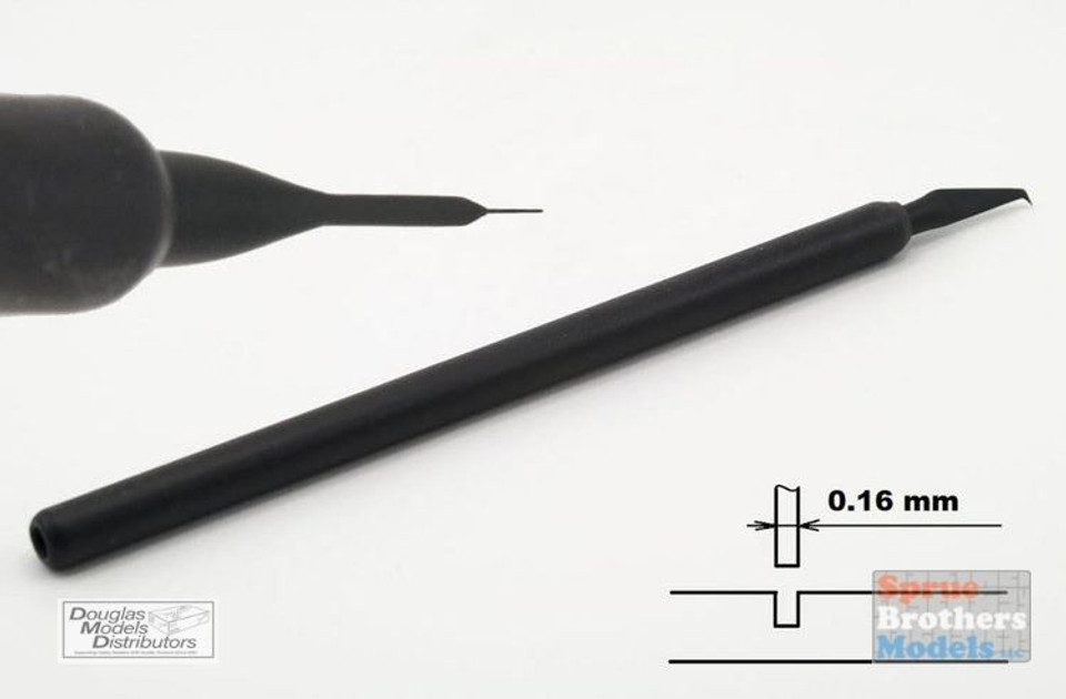 MADWORKS Etch Scriber & Template Line Guide – Perfect For Military & Aircraft Models (1/100, MG)