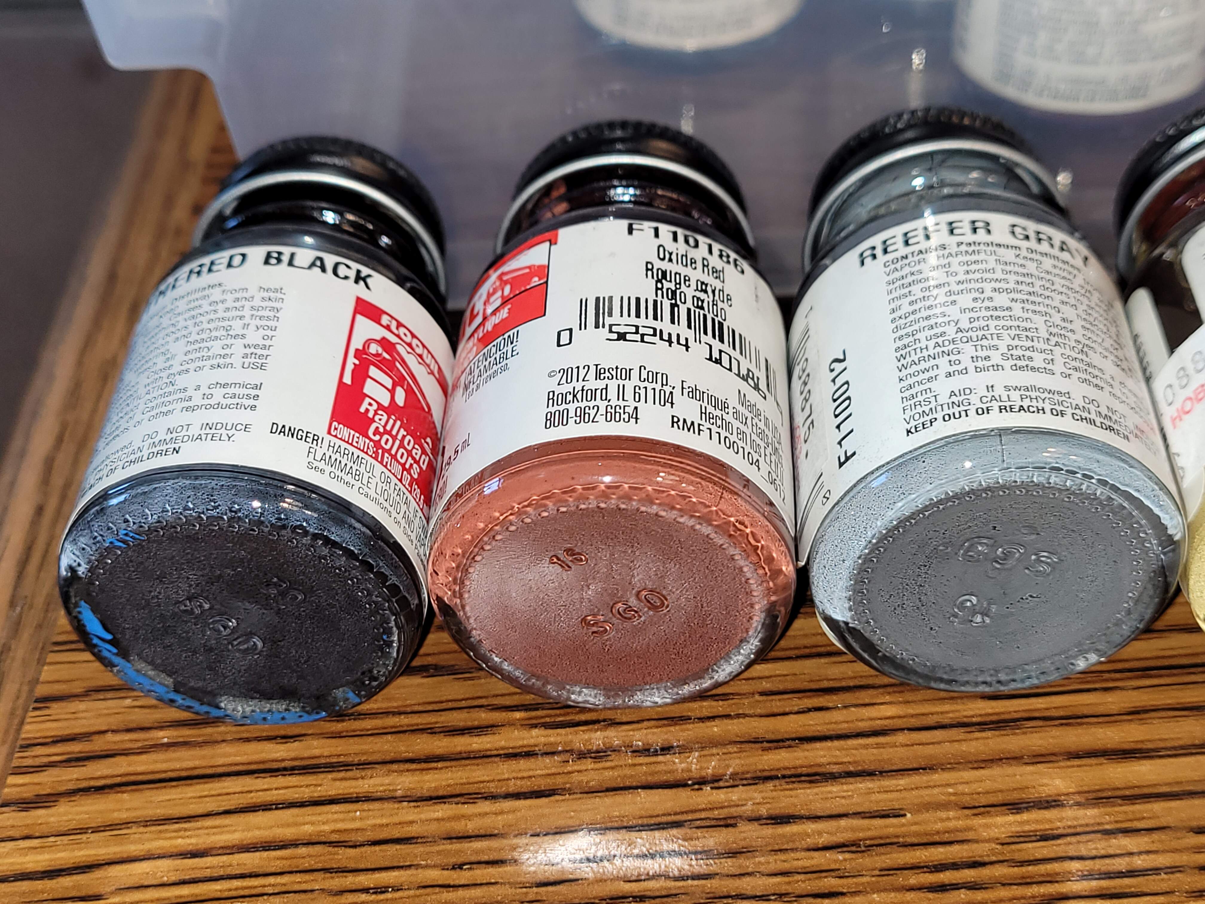 Vintage Pactra Autentic Colors Namel Paint Set Model Kit Paint Unopened