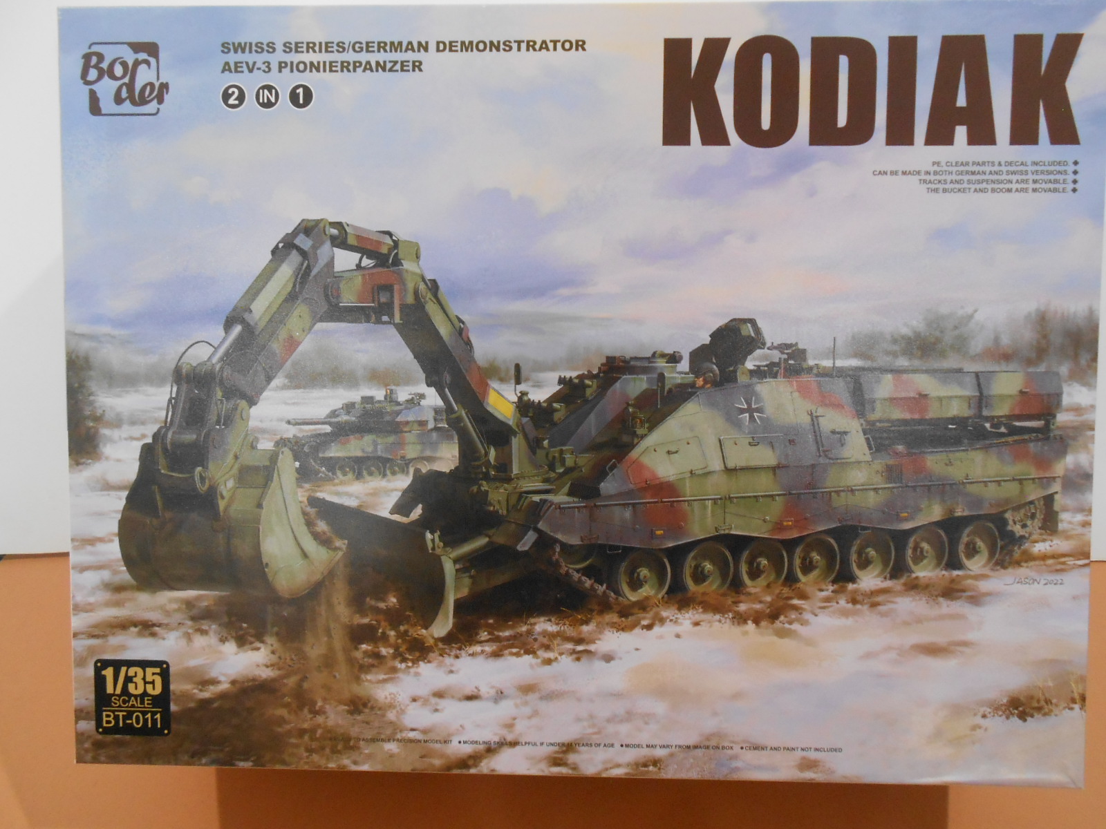 Building A Kodiak AEV-3 Pionierpanzer from Border Models (NEW