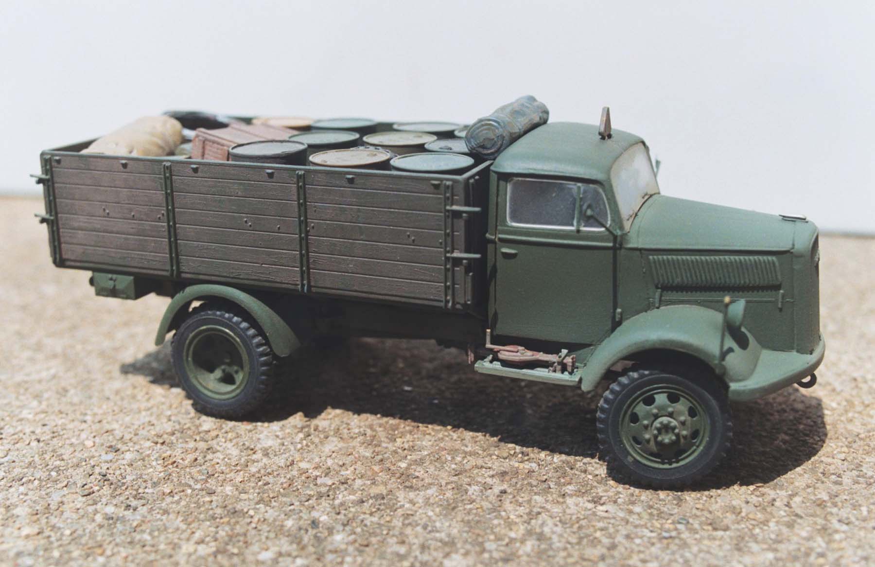 35442 GERMAN 3T CARGO TRUCK 3,6-36S. PRITSCHE-NORMAL-TYPE