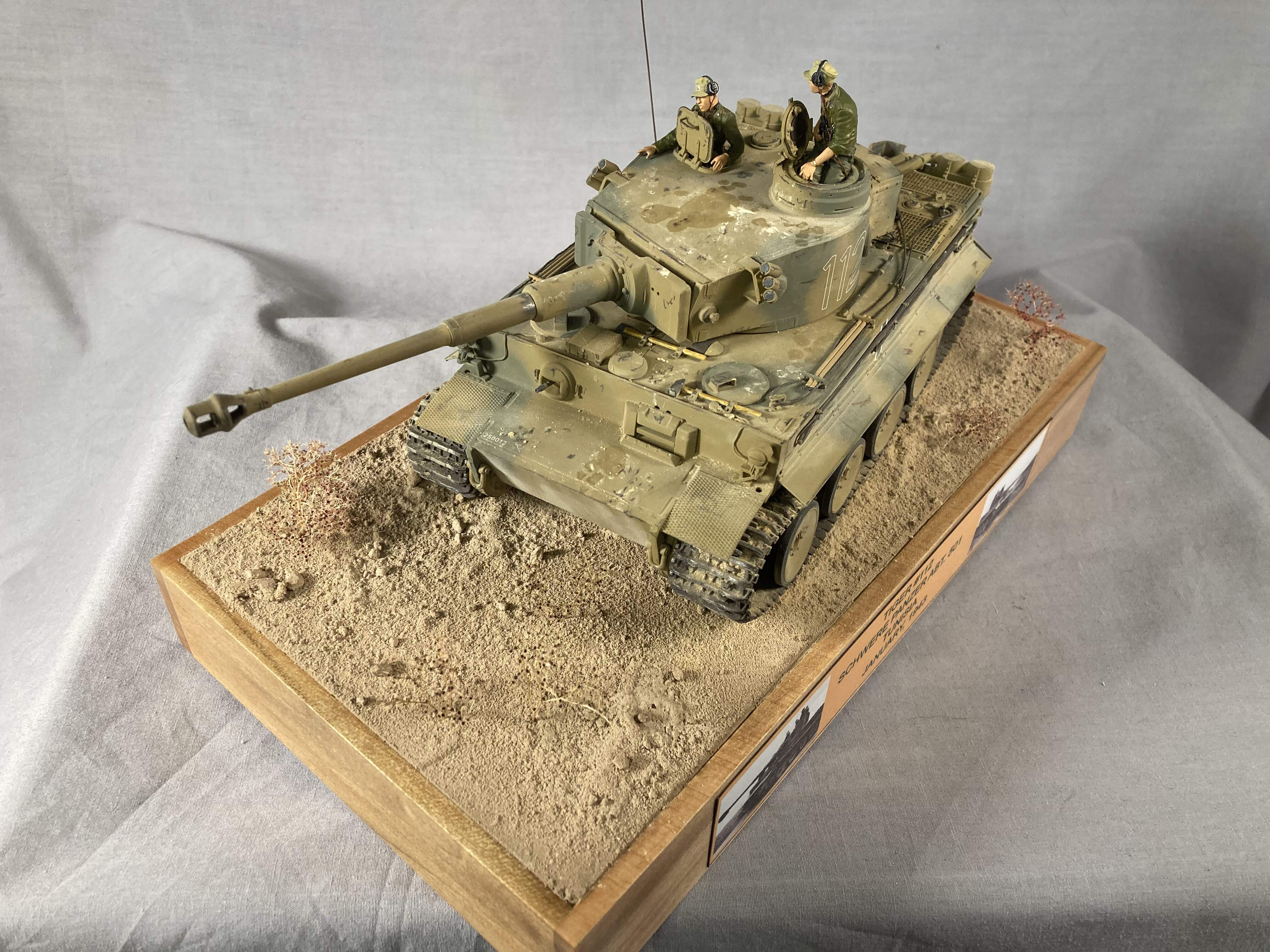 Tiger #112 in Tunisia - WWII Axis - KitMaker Network