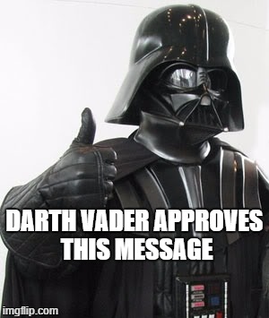 Vader Approves