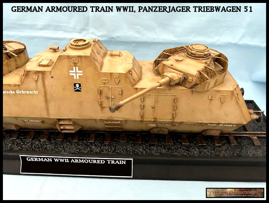 German Panzerjager Triebwagen 51 - 1:35 - WWII Axis German Panzerjager Triebwagen 51 - 1:35 - WWII Axis