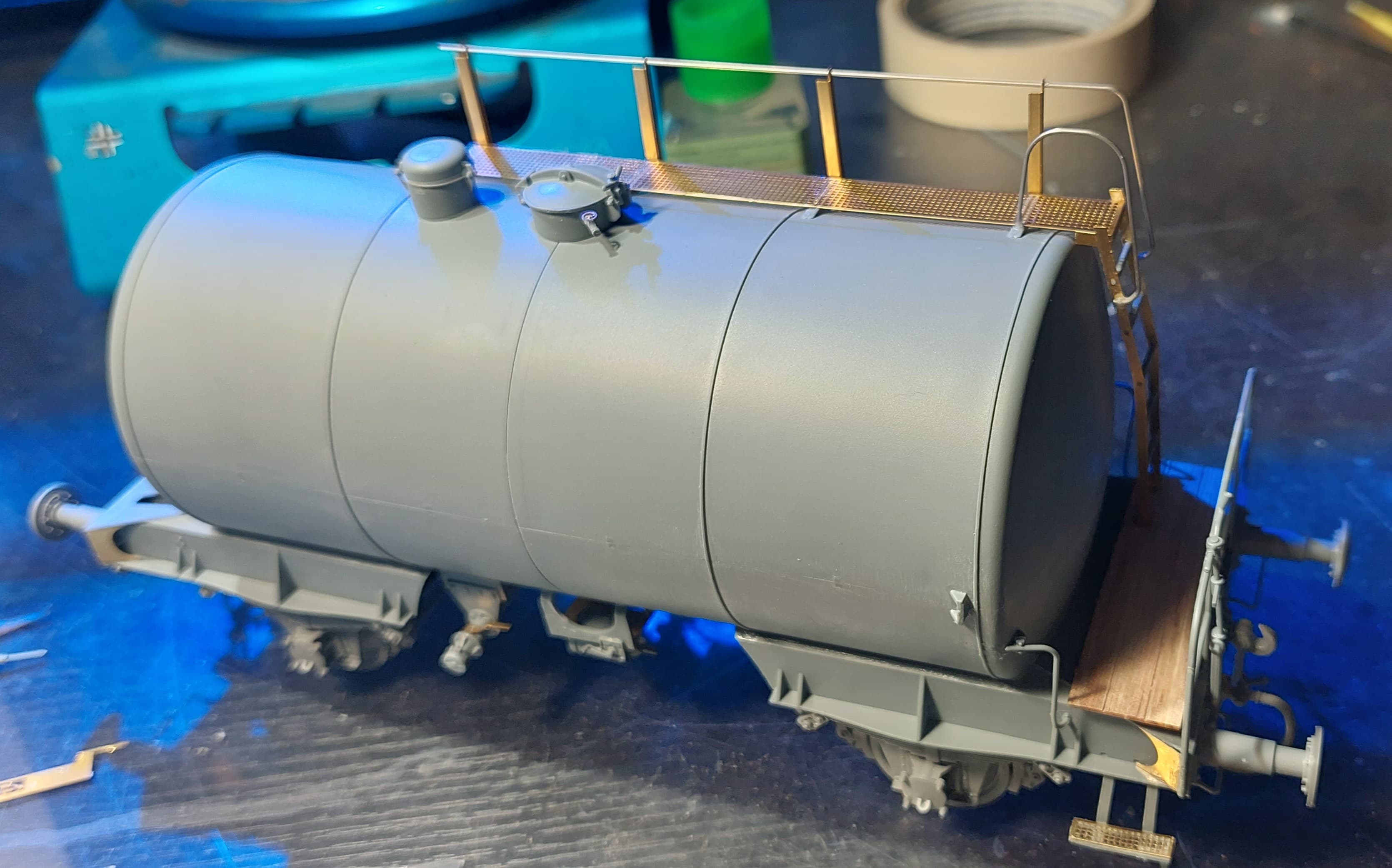 N-Scale - Bert's Fuel Dock Diorama