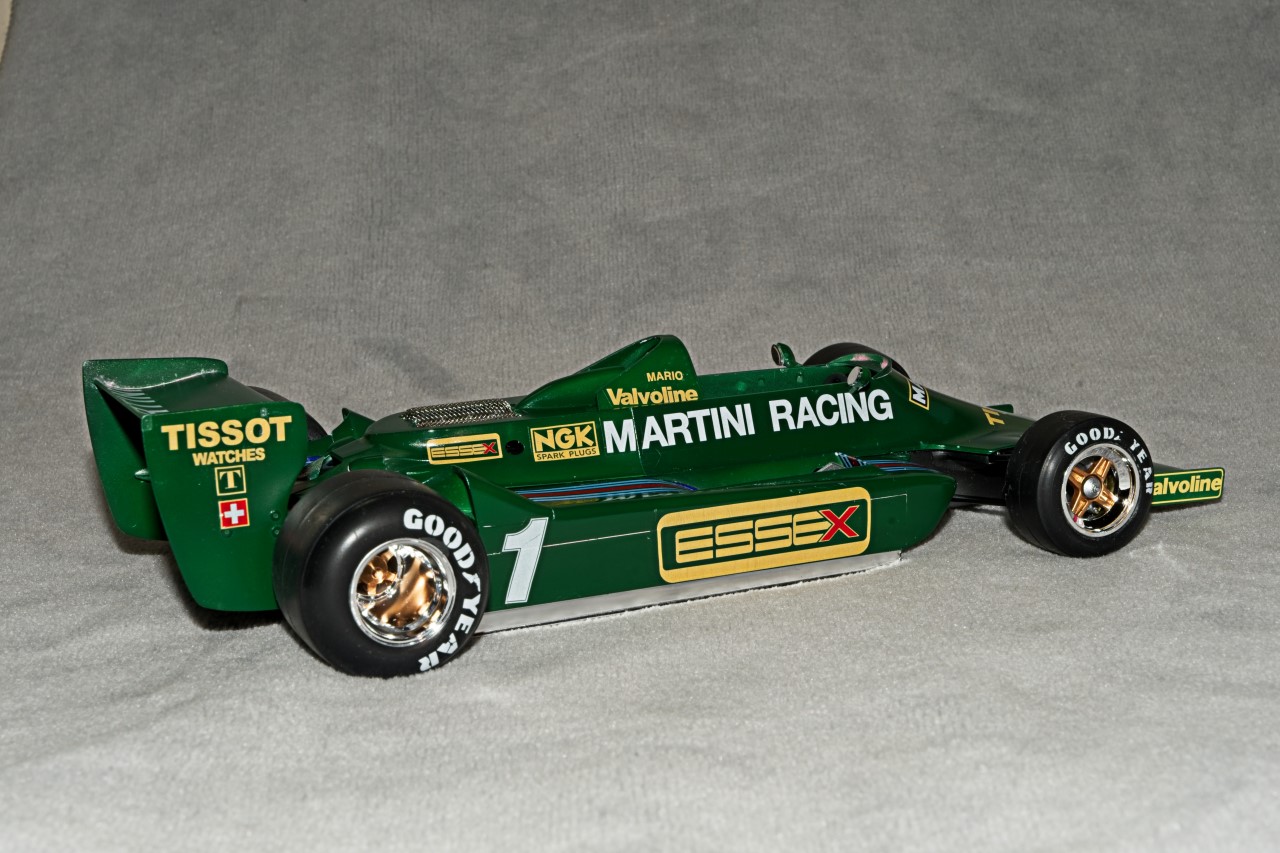 Tamiya 1/20 Scale Lotus 1979 Type 79 F1 car - Page 6 - Cars