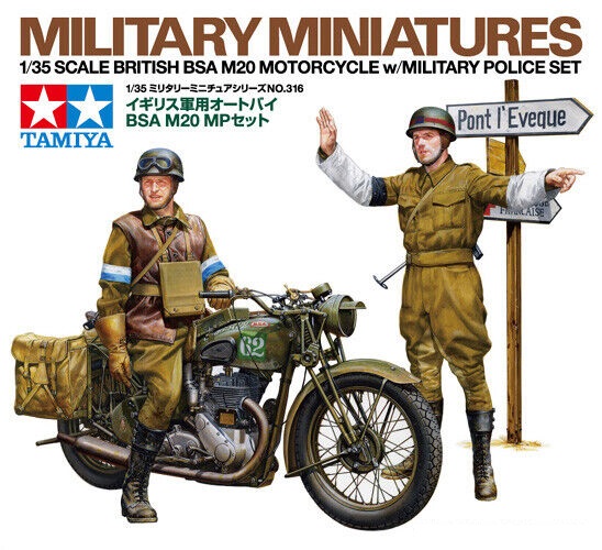 BSA M20 Motorcycle (Tamiya)