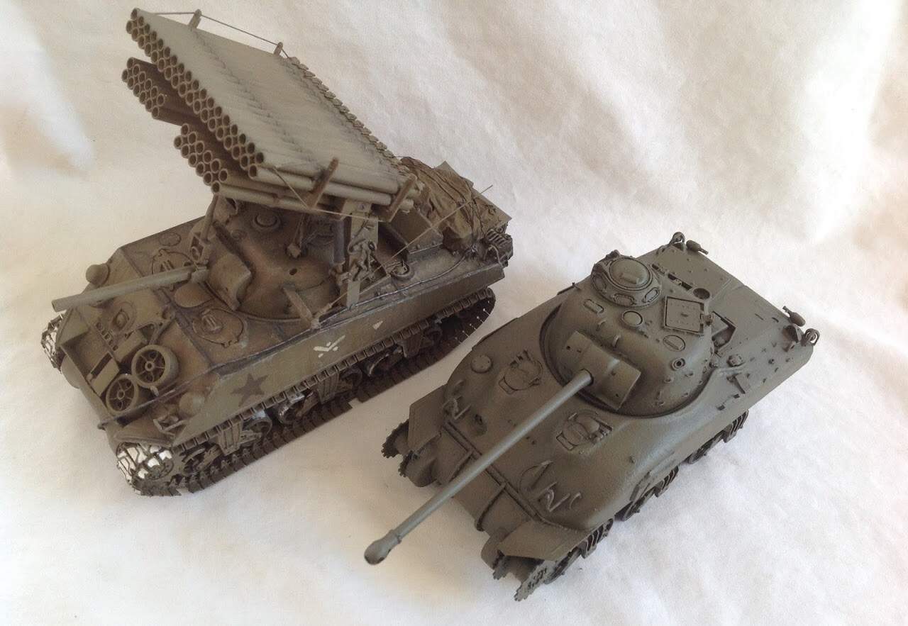 Planning to add some armor textures on my Tamiya M4 Sherman with