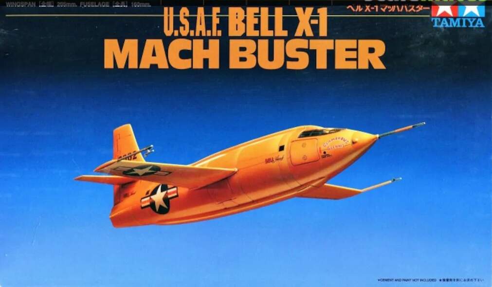 Bell X-1 in loading pit, Edwards Airbase, Tamiya 1:72 - Cold War