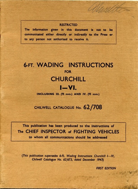 Churchill 6ft Wading Instructions