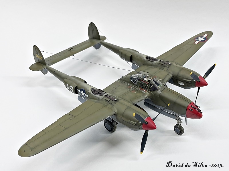 Tamiya P-38F The Sad Sack - World War II - KitMaker Network